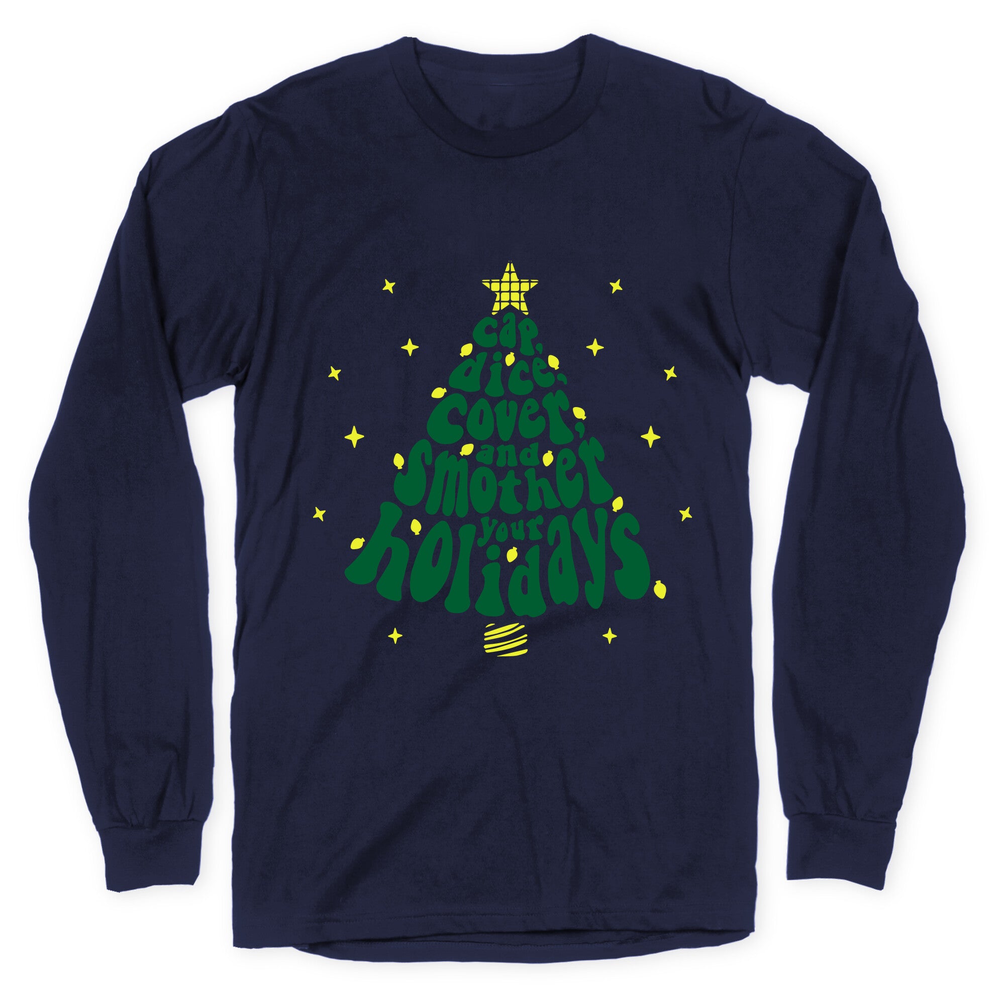 Waffle House Christmas Longsleeve Tee
